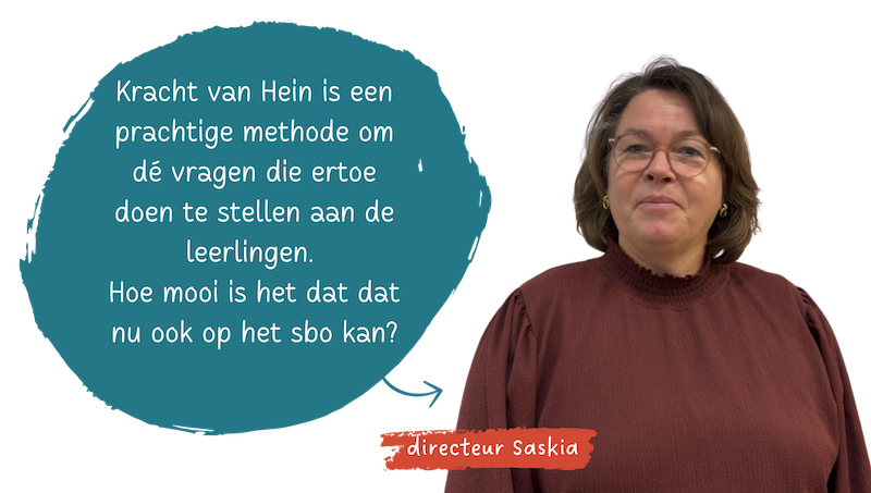 Een leven zonder afsheid bestaat niet. Door deze lessen kunnen we daar in de klas op een positieve en open manier over leren communiceren. - directeur Raja